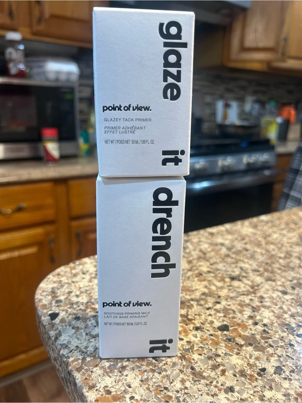 point of view Glaze It Drench It Primer Duo - White Packaging